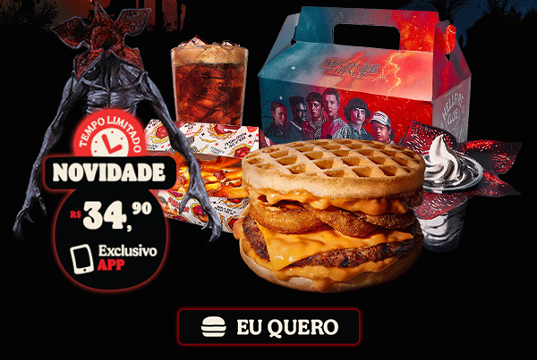 Stranger Menu | Eu Quero