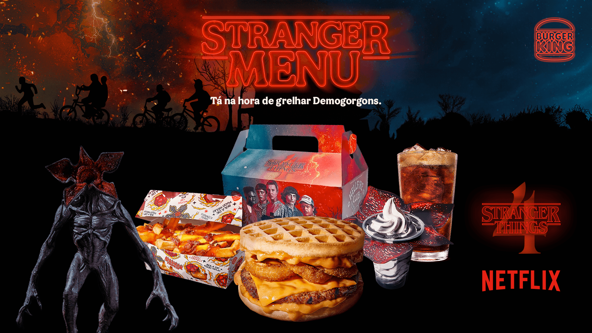 Stranger Menu – Burger King®