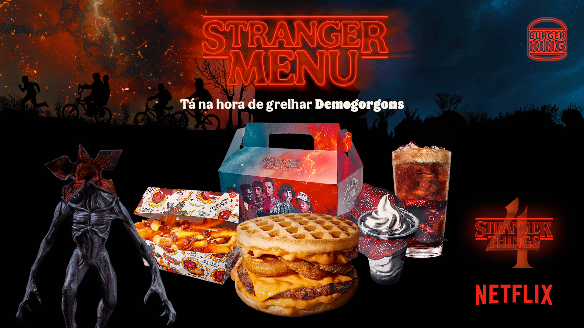 Stranger Menu – Burger King®